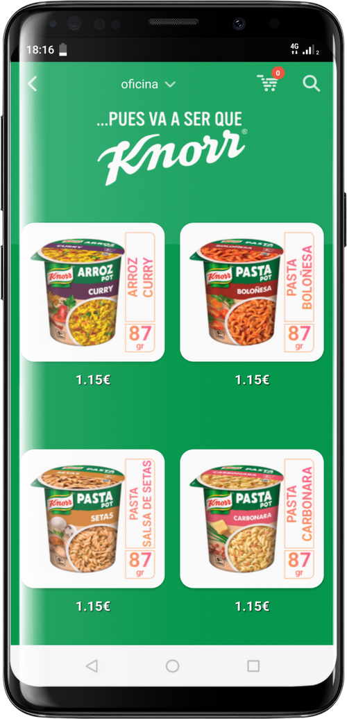Fastti - App productos branding
